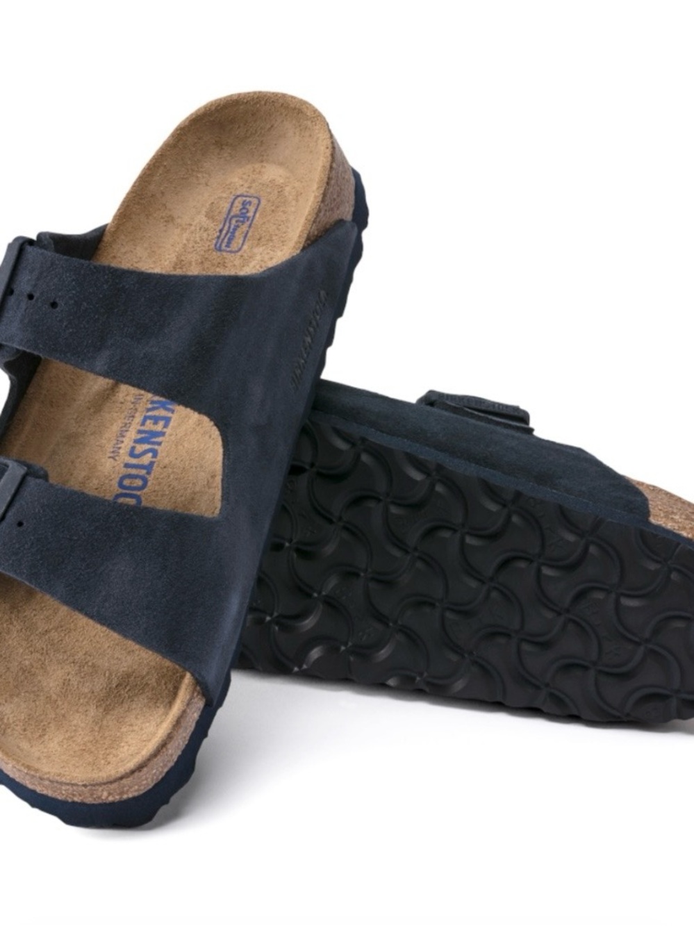 Birkenstock Arizona Soft Footbed Sandal - Night/Navy Blue